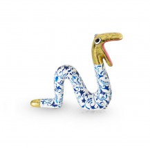 Moving Snake Delftsblauw M